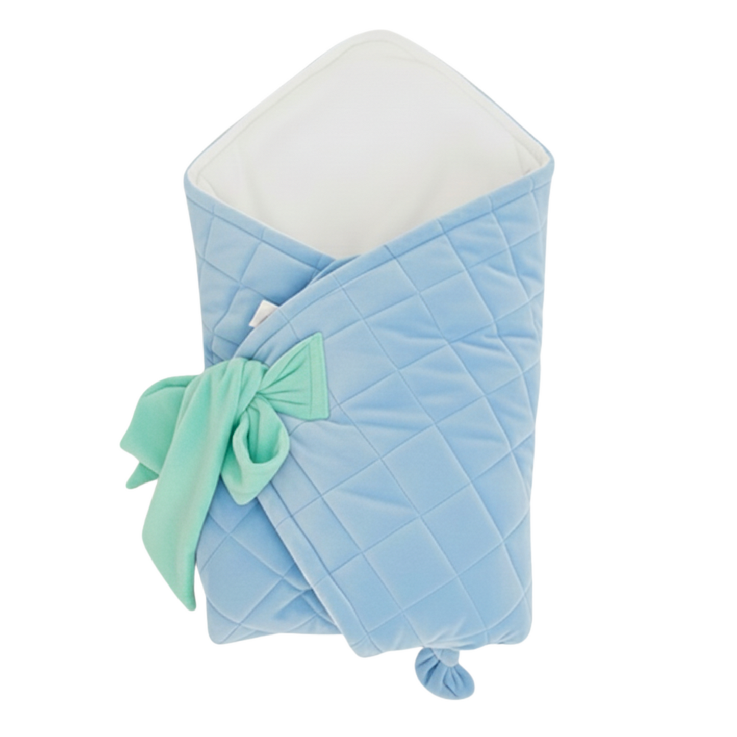 Sleeping Wrap - Blue and mint