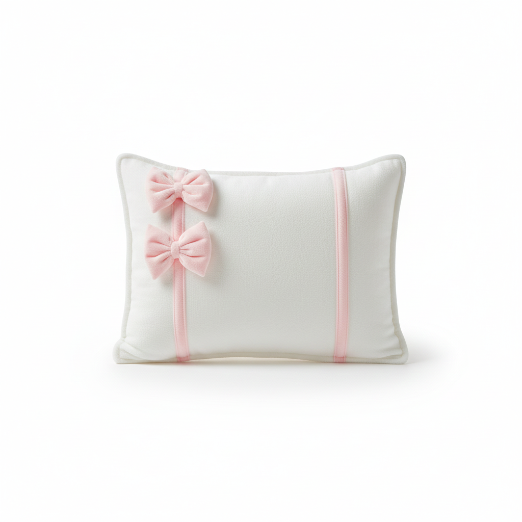 Box Pillow - Pinky Bow🎀