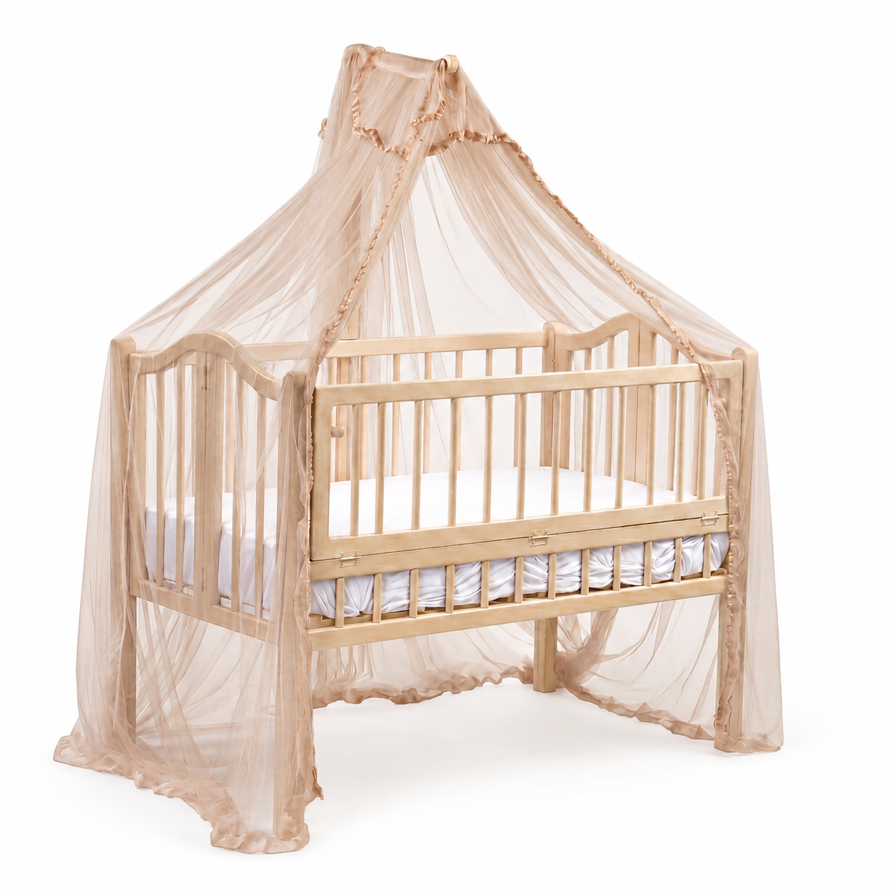 Premium Crib Net - Hazel