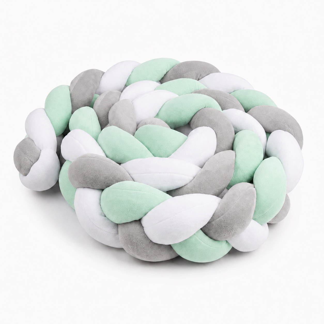 03 Strand Bumper - Mint-Grey-White
