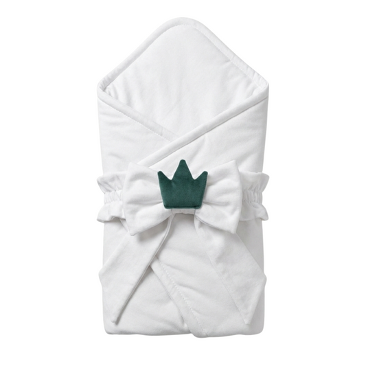 Sleeping Wrap -  Teal crown