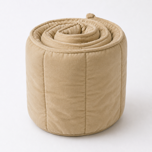 Quilted Bumper - Hot Mocha