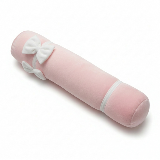 Bolster Pillow -Pinky Bow🎀